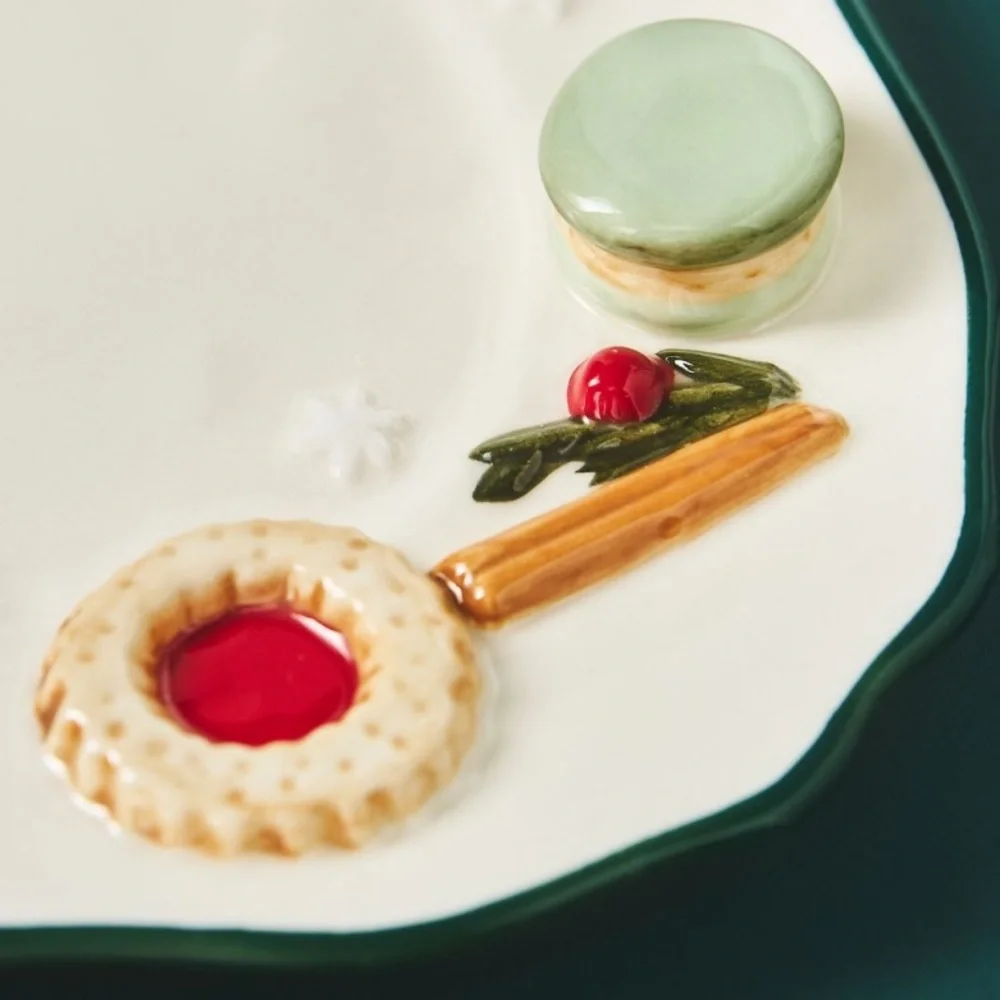 Holifaye Ceramic Stoneware Desserts Plate